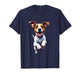 Jack Russell Dog Lovers Jumping Design Funny Jack Russell T-Shirt