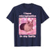 I Have Microplastics in My Balls Pink Cat Meme Dank Meme T-Shirt