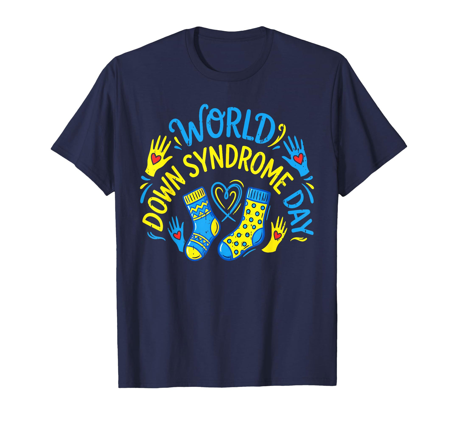 World Down Syndrome Day 321 Awareness Support Men Women Kids T-Shirt