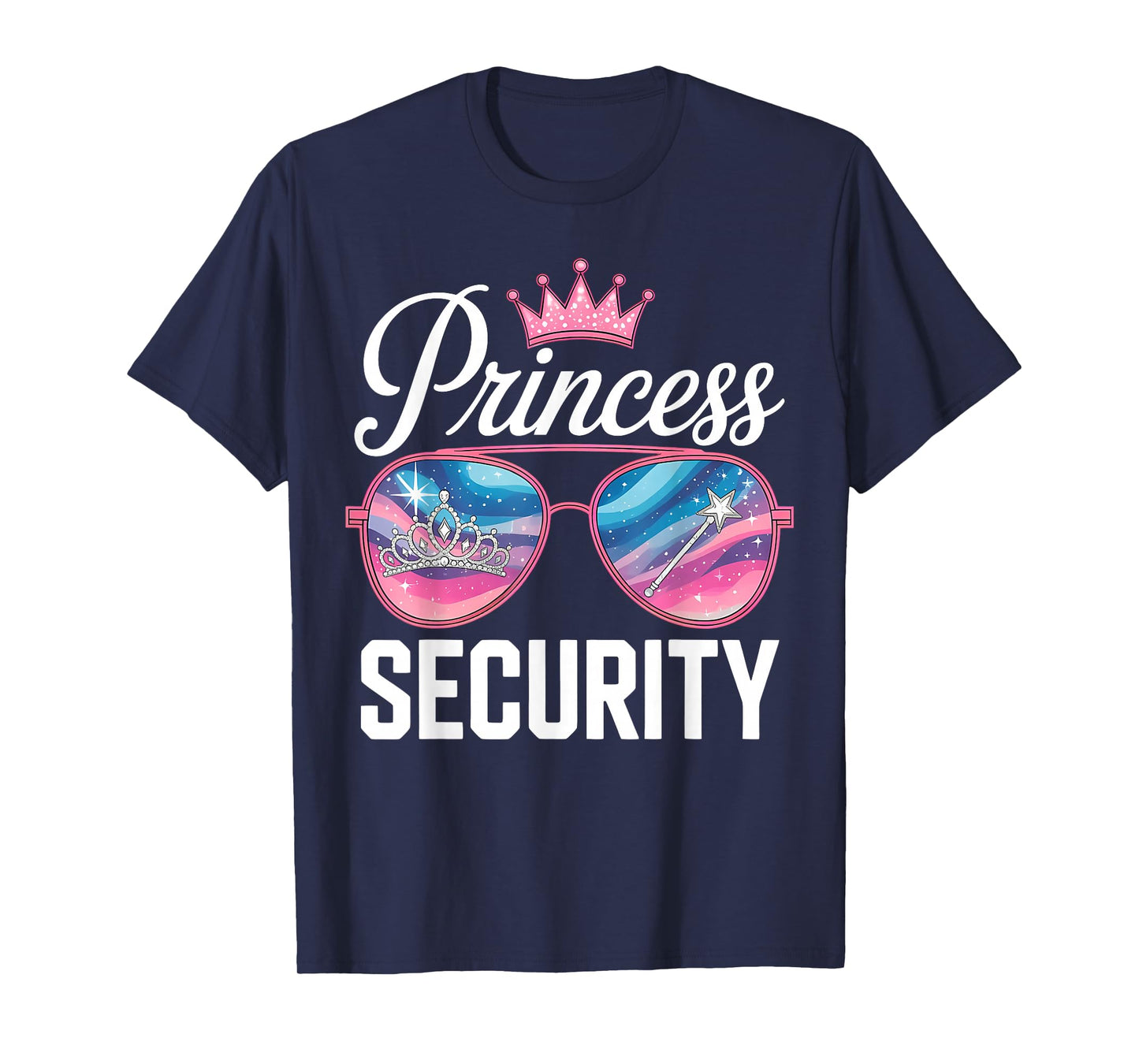 Princess Security Birthday Party Matching Family Men Boys T-Shirt