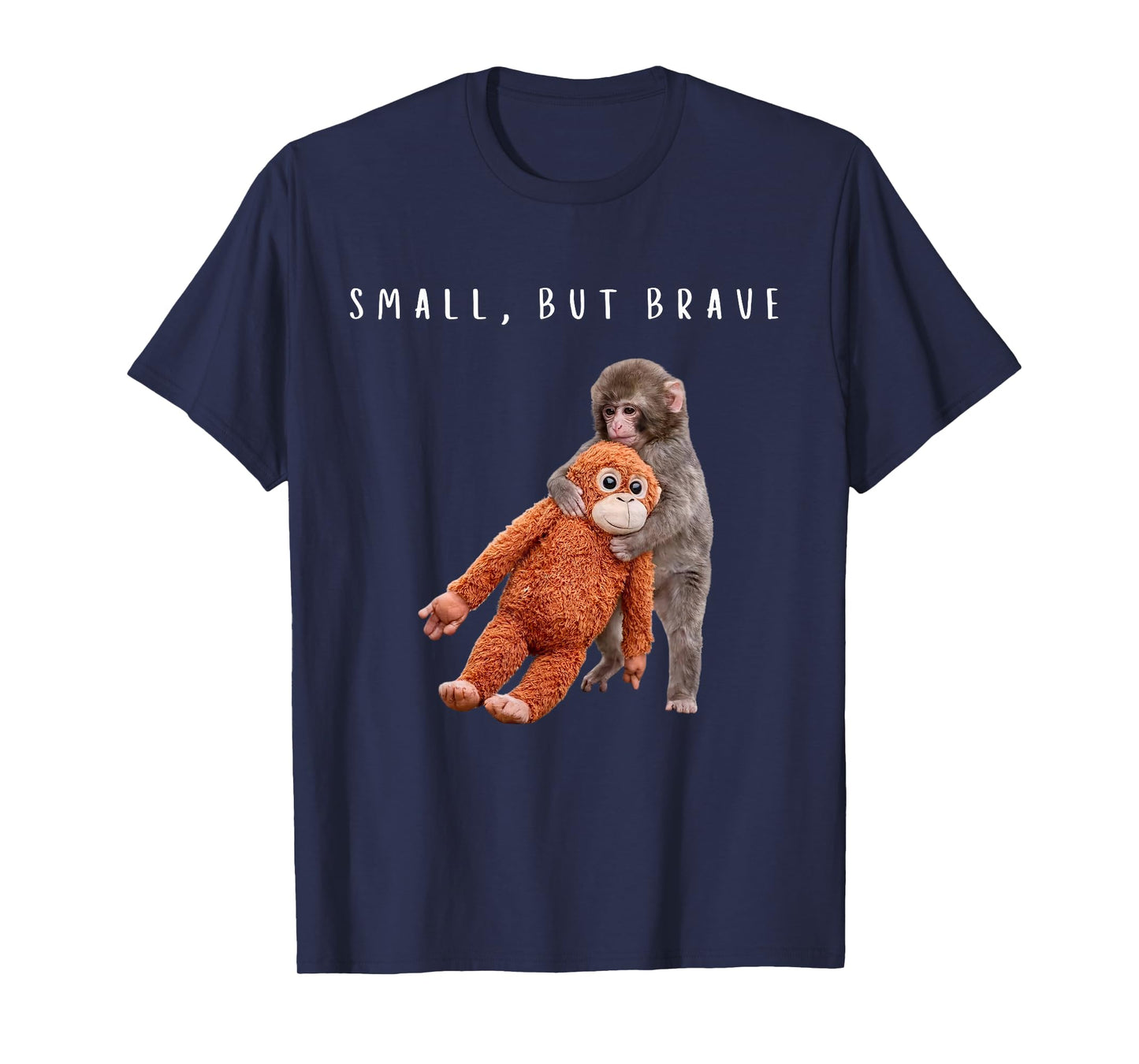 Small, But Brave Baby Monkey Punch T-Shirt