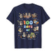 Funny Raccoon 100th Day 100 Days of School Kindergarten T-Shirt