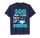 100 jaw-Some Days of School Shark 100 Days of School Shirt T-Shirt