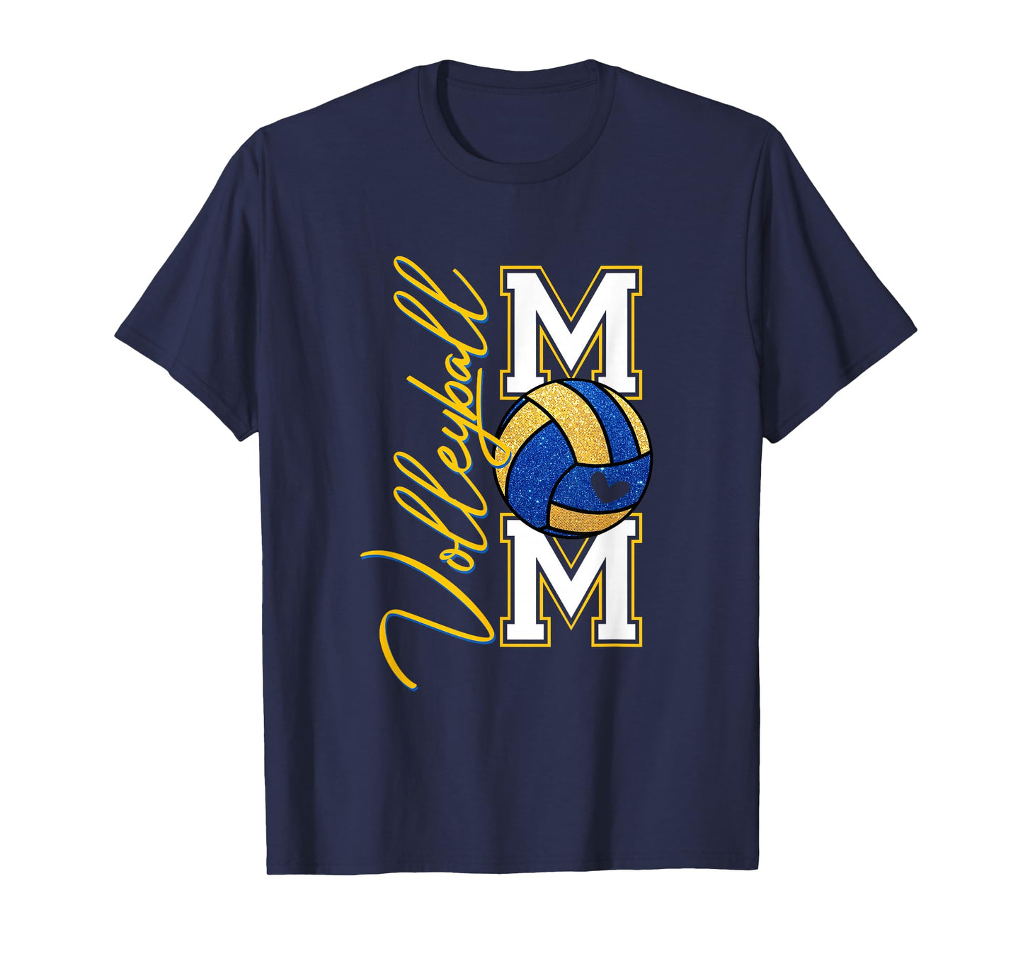 Volleyball Mom Sports Lover Gameday Mother's Day Mama Mommy T-Shirt