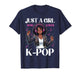 Just a Girl Who Loves K-Pop Anime Design T-Shirt