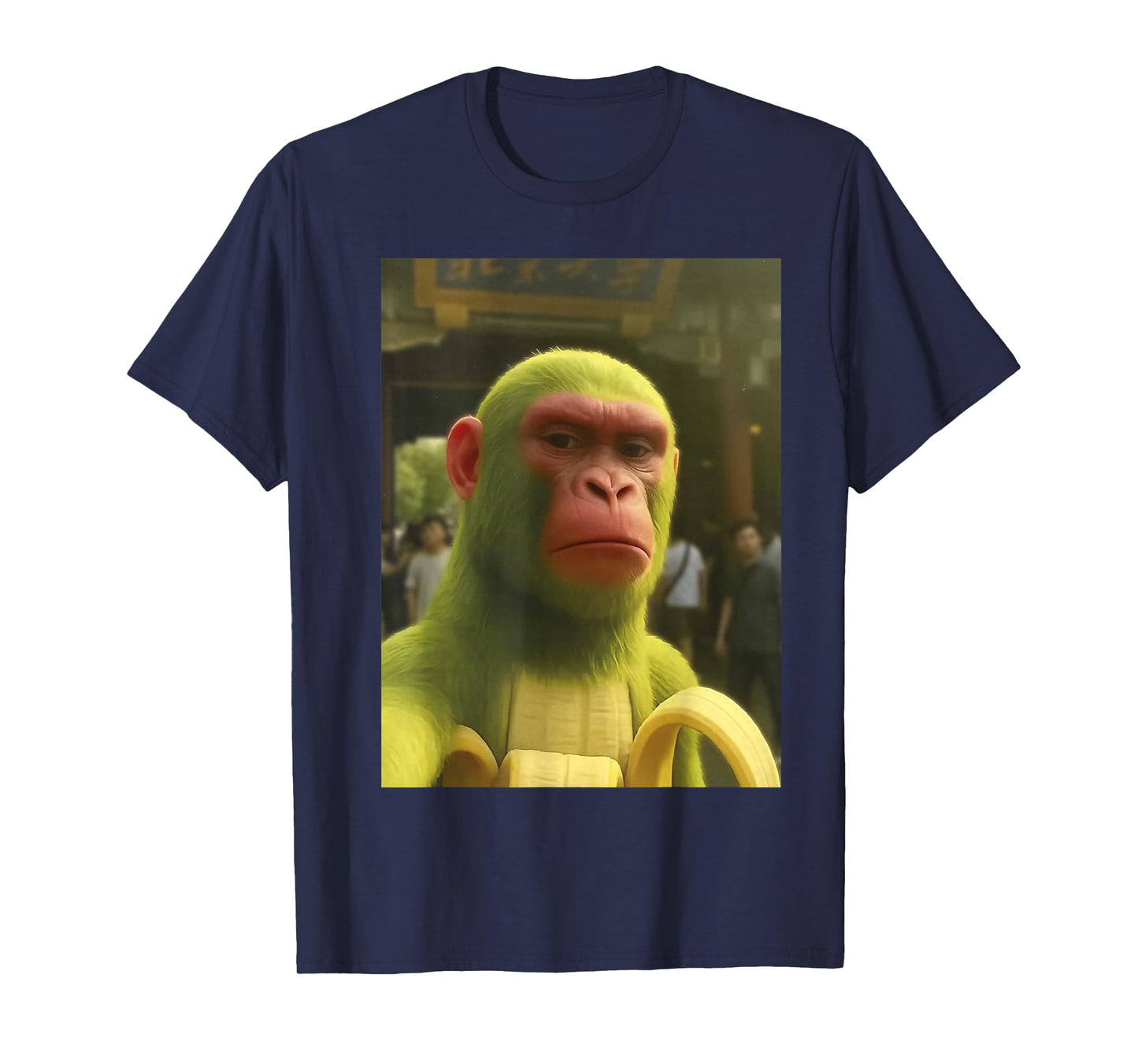 Shimpanzini Bananini Monkey Meme Italian Brainrot T-Shirt T-Shirt