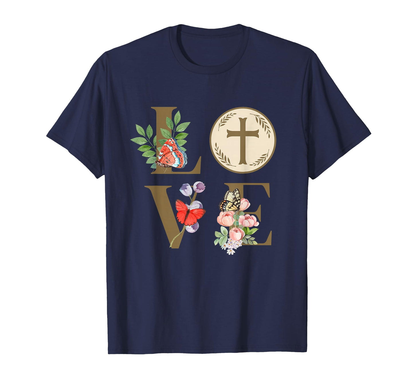 Love Eucharist 1st First Communion Christian Women Girls T-Shirt