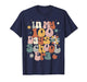 in My 100 Days of School Era Retro 100th Day of School T-Shirt