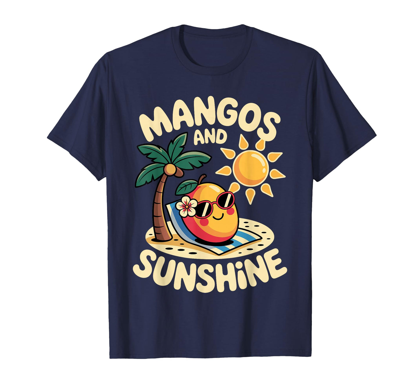 Mango Design for Men Women Vegan Mango Lover Mango Fruit T-Shirt