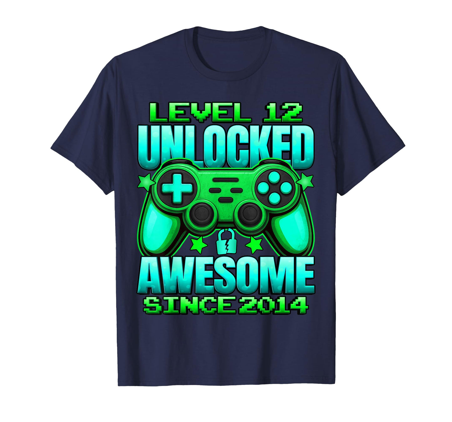 Level 12 Unlocked 12 Year Old Gifts Boys 12th Birthday Boy T-Shirt