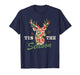 Christmas Camo Holiday Hunting Reindeer Deer Xmas Lights T-Shirt