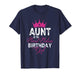 Aunt of The Sweet Sixteen Bday Girl 16th Pink Crown T-Shirt