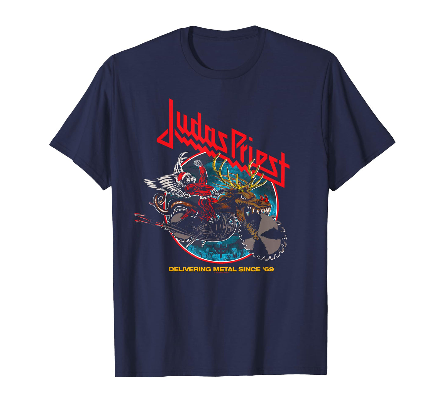 Judas Priest – Painkiller Holiday Circle T-Shirt