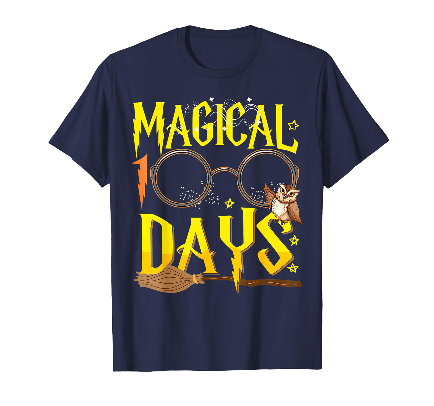 100th Day of School 100 Magical Days Teacher Boys Girls T-Shirt