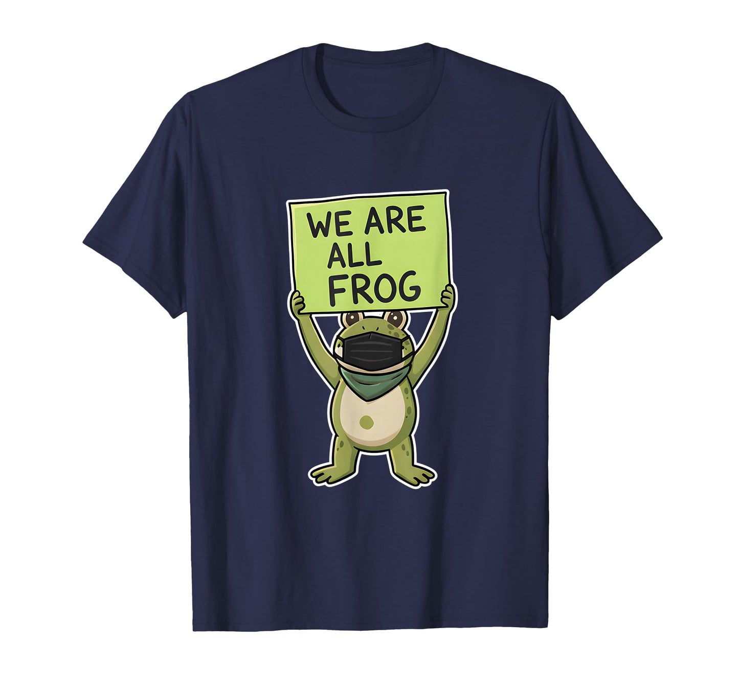 Retro Portland We are All Frog Design T-Shirt