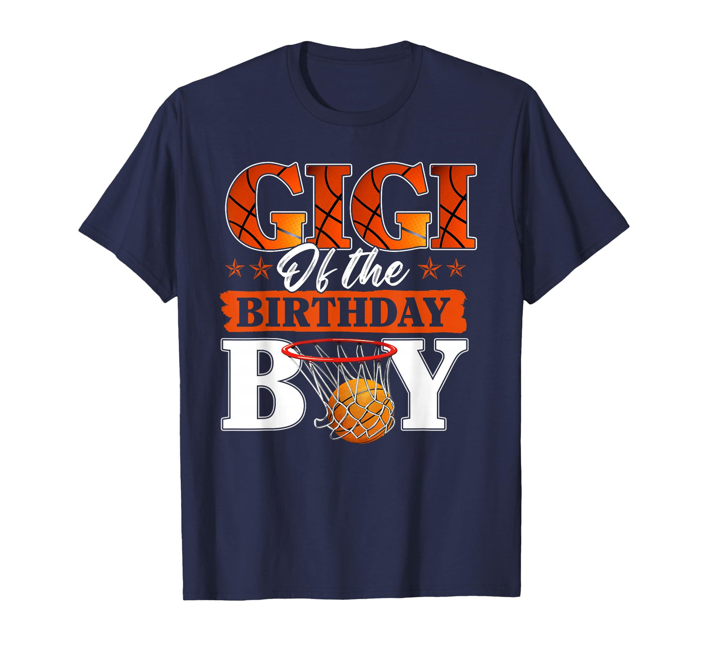 Basketball Gigi of The Birthday Boy Family Matching T-Shirt