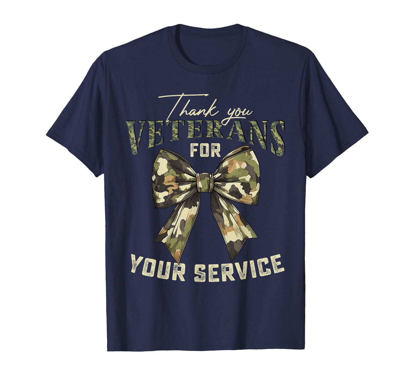 Thank You Veterans for Your Service Veterans Day T-Shirt