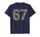 Funny Skeletons 6 7 Meme Six Seven Love Halloween T-Shirt