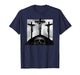 Golgotha Jesus Design Three Crosses Gothic Christian T-Shirt