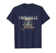 Retro Twin Falls Idaho Drawing Art Design T-Shirt