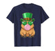 Cute Capybara St Patricks Day Capybara Bubble Gum Men Women T-Shirt