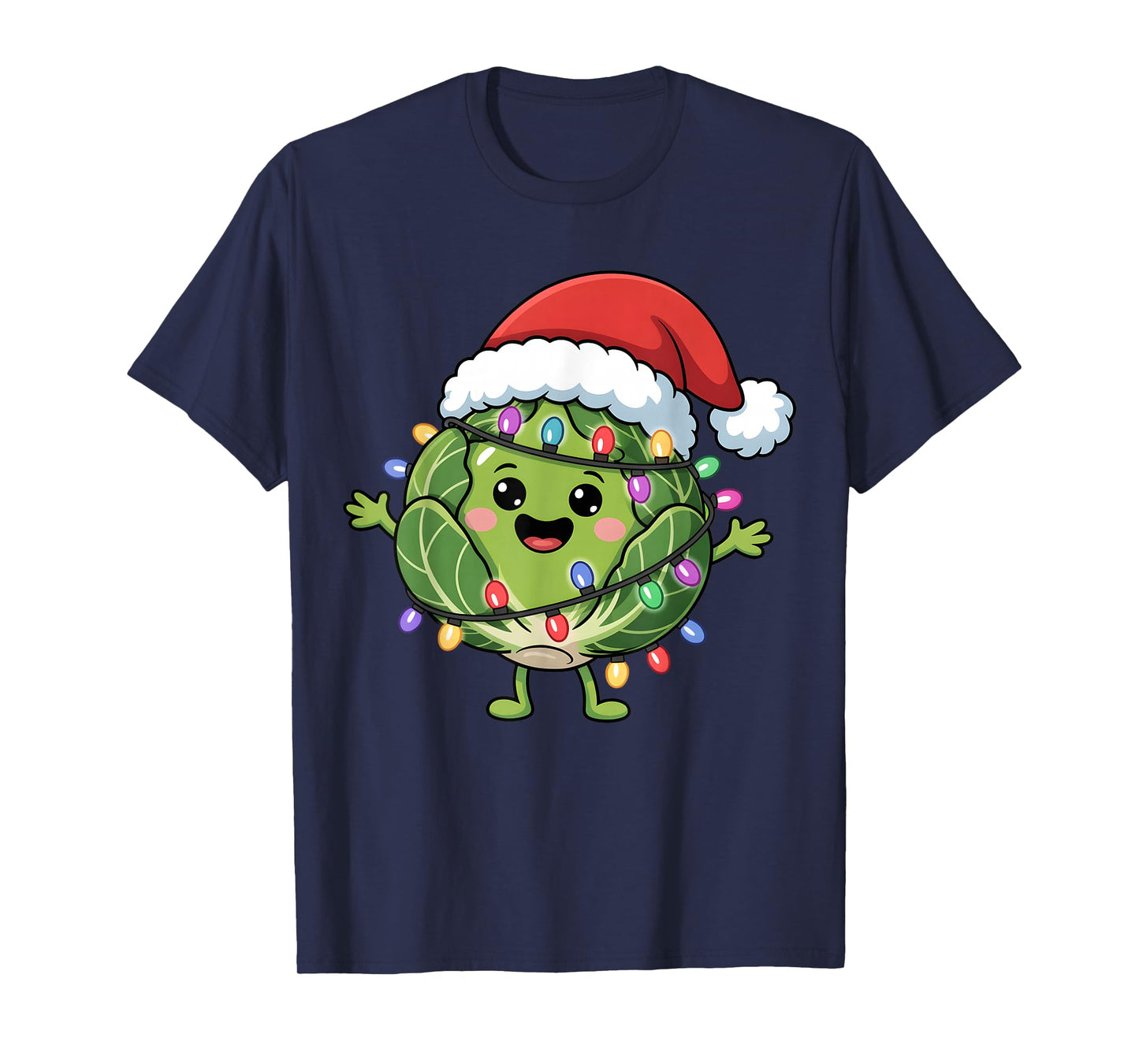 Brussels Sprouts Christmas Sprout Lover Kids Toddler Youth T-Shirt