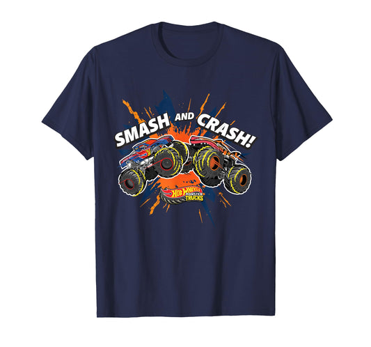 Hot Wheels Monster Trucks - Smash and Crash T-Shirt