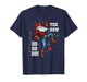 Yee Haw Ho Ho Ho Cowboy Santa Cowboy Western Christmas T-Shirt