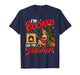 I'm Booked for The Holidays Christmas Reading Bookworm Xmas T-Shirt