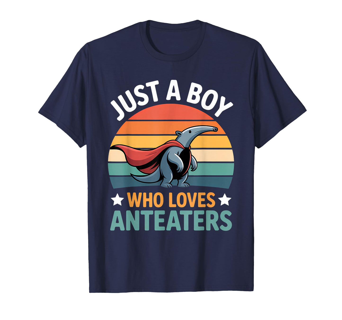 Boys Anteater Just a Boy who Loves Anteaters T-Shirt