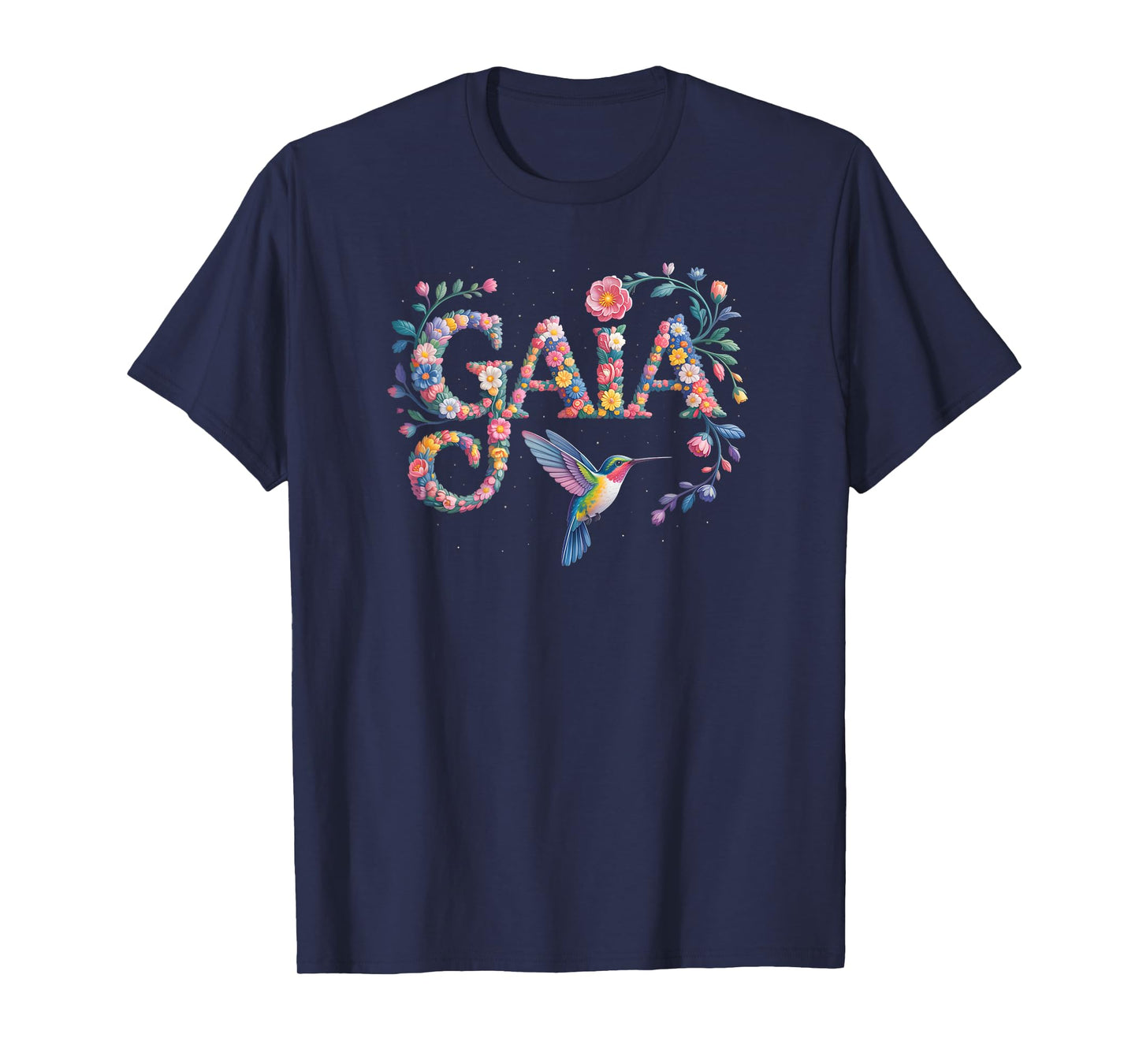 Awesome First Name Gaia Personalized Girl Reunion Birthday T-Shirt