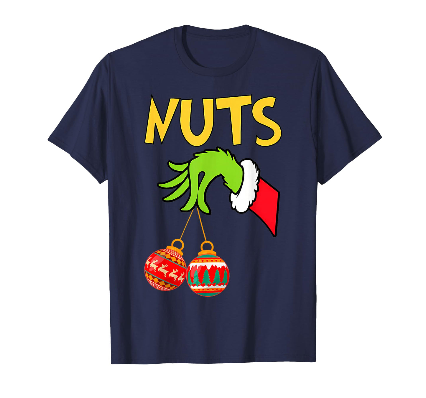 Cute Chest Nuts Shirts Xmas Couple Christmas Matching Funny T-Shirt