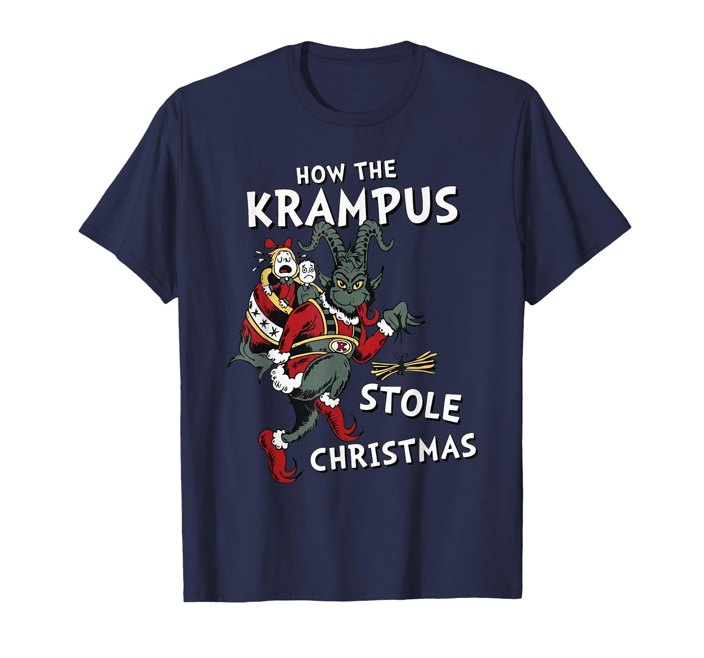 How The Krampus Stole Christmas T-Shirt