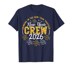 New Year Crew 2026 New Year's Eve Party Countdown Family T-Shirt