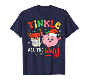 Christmas Urologist Nephrologist T Healthcare Worker Nursing T-Shirt