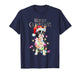 Boston Terrier Christmas Lights Xmas Dog T-Shirt