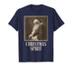 Funny Smoking Santa Claus Christmas Spirit Vintage T-Shirt