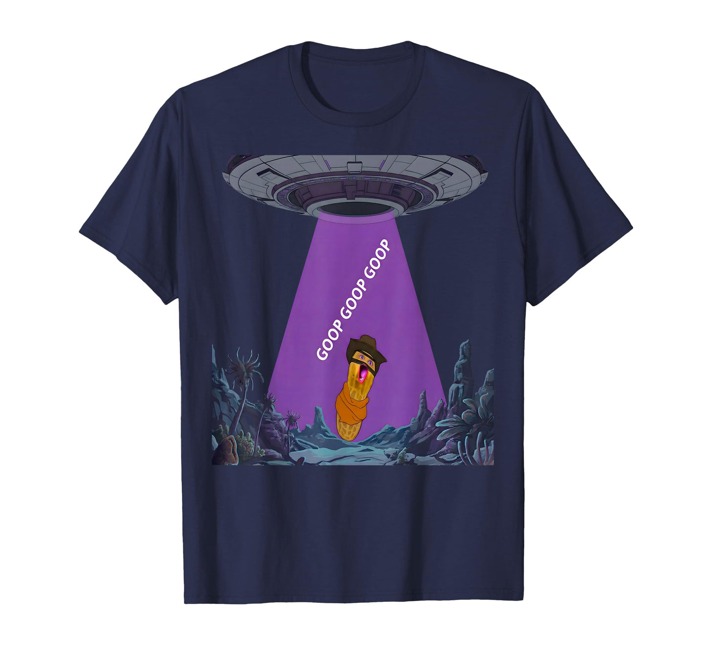 Funny The Burnt Peanut GOOP Bungulator for Fun Lovers T-Shirt