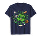 St Patricks Day Baseball Shamrock Saint Paddys Boys Men Kids T-Shirt