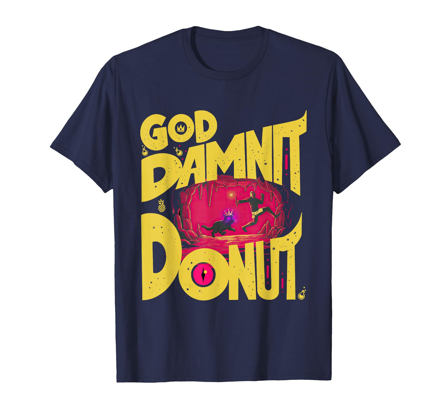 Goddammit Donut Funny Book Lover for Men Woman T-Shirt