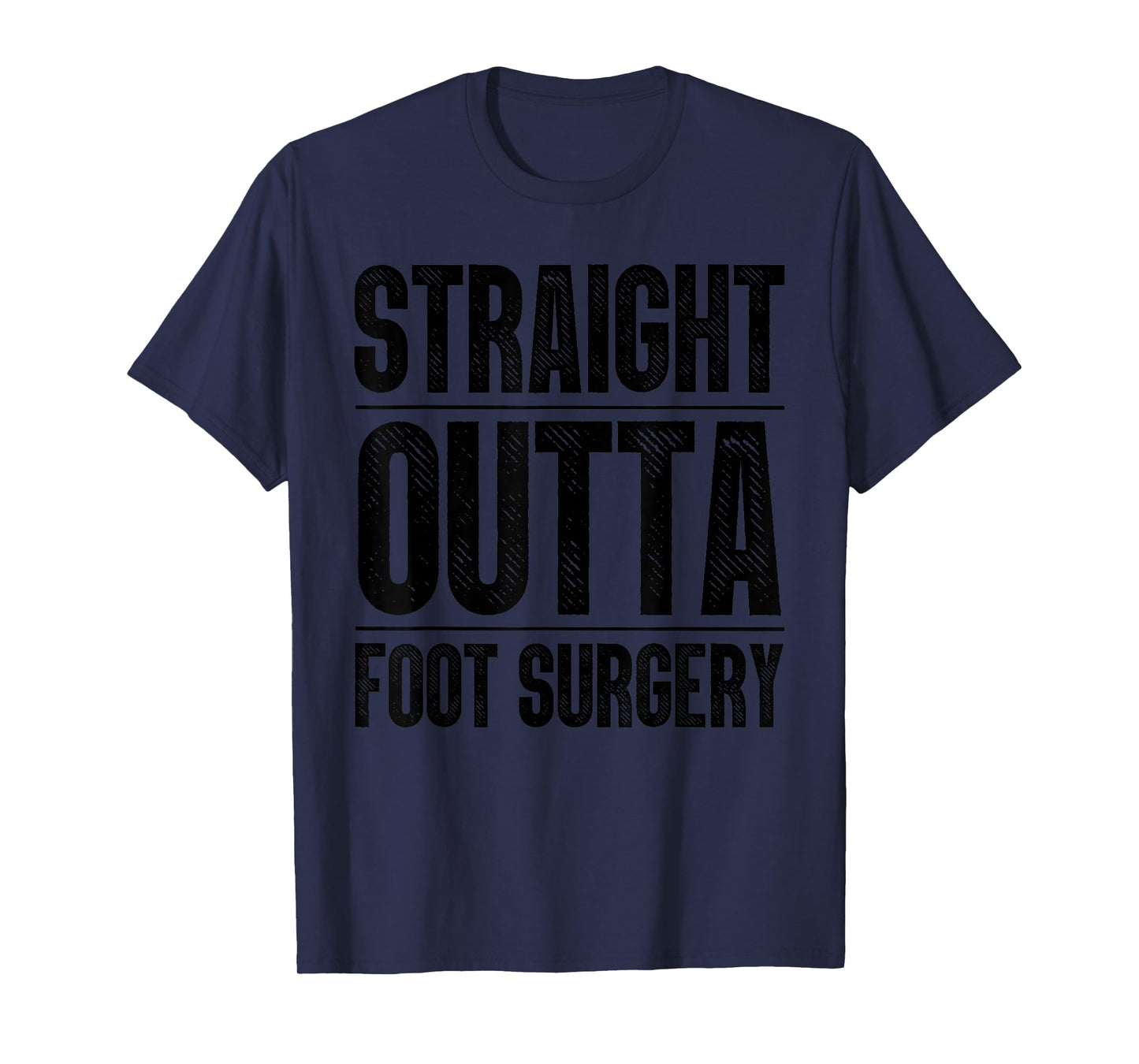 Post Foot Surgery Art for Men Women Get Well Foot Surgery T-Shirt