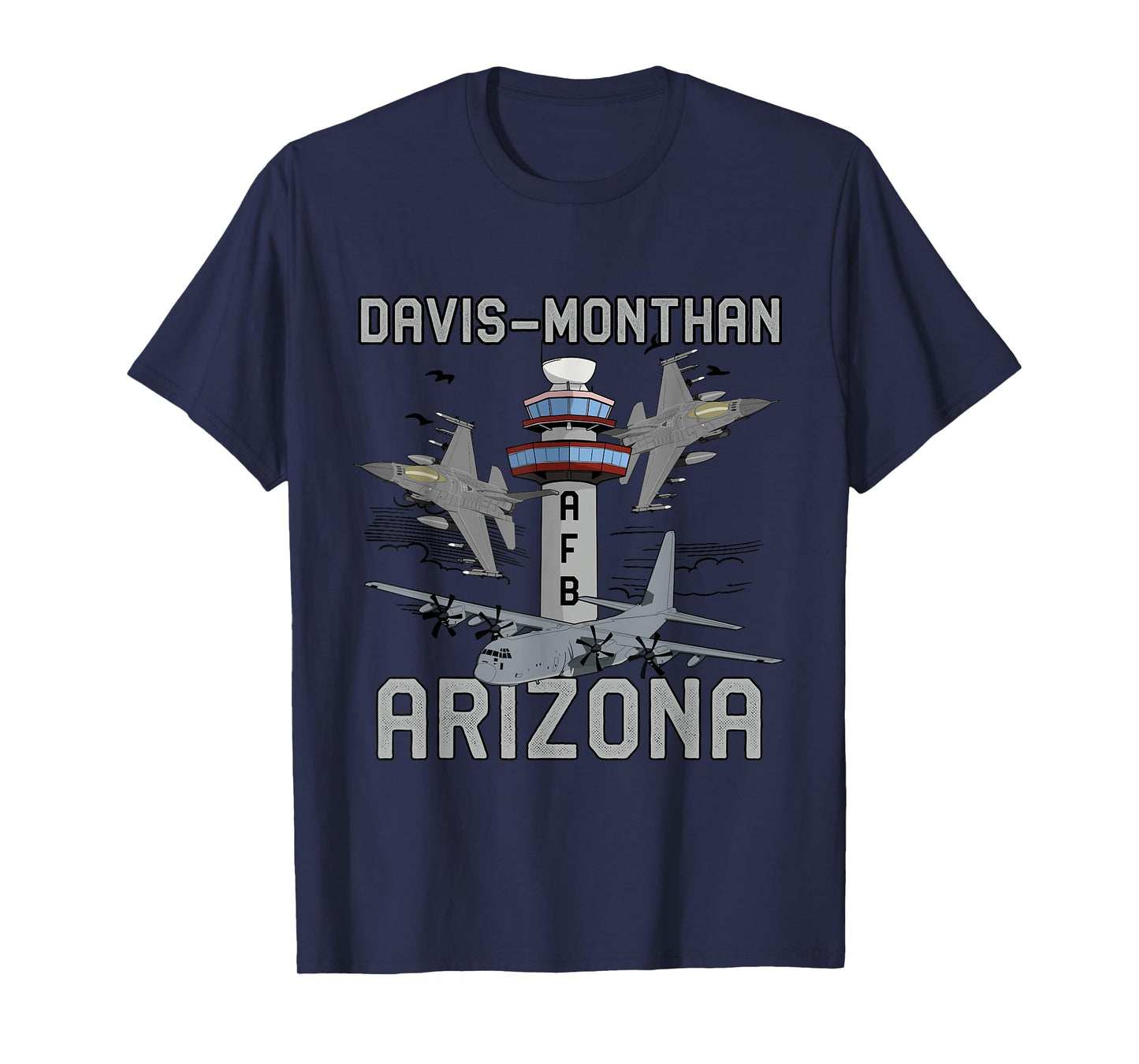 Davis Monthan AFB Arizona Air Force Base Veteran Vintage T-Shirt