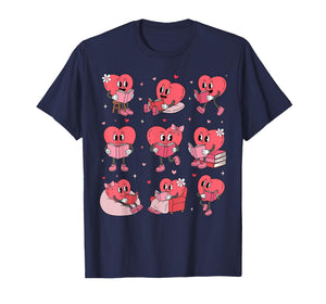 All Booked for Valentine Book Funny Teacher Kids Girls Boys T-Shirt