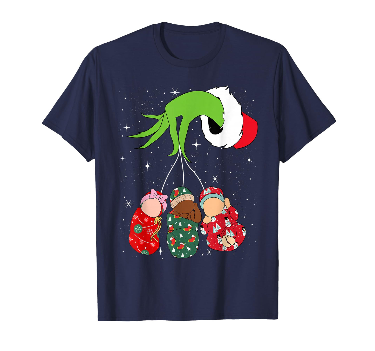 Labor & Delivery Nurse Xmas Pajamas Holiday Merry Christmas T-Shirt