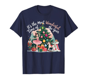 Let's Get This Party Crackin' Nutcracker Pink Christmas Xmas T-Shirt