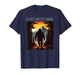 Bigfoot is My Spirit Animal Bigfoot Hiking Mountains Funny T-Shirt