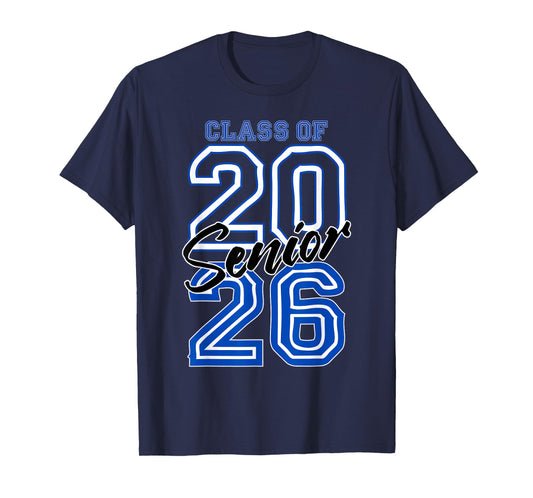 Class of 2026 Senior Graduation High School and College Grad T-Shirt