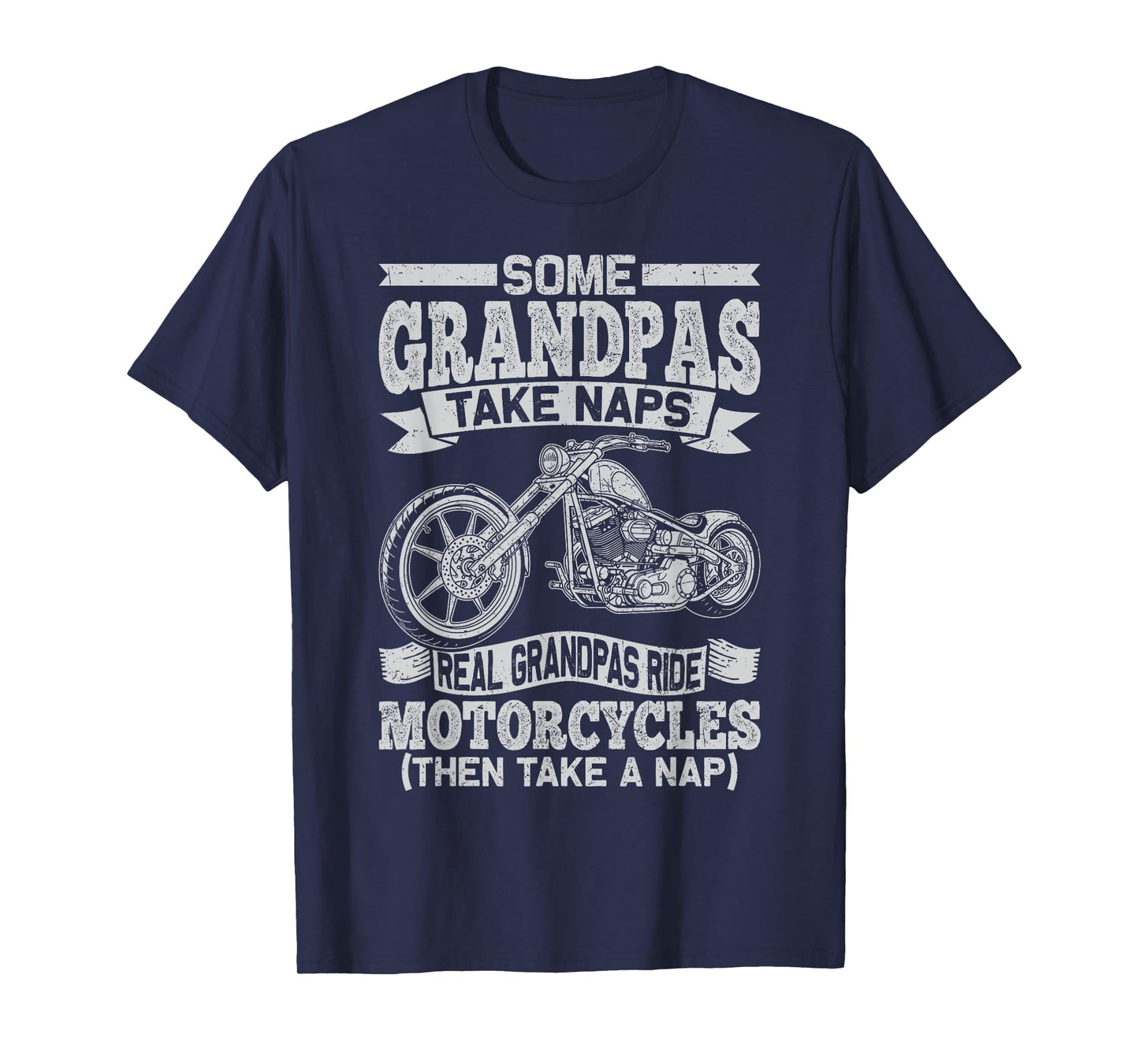 Funny Motorcycle Shirt Men Grandpa Biker Rider Cycling Sport T-Shirt