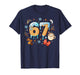 Melting Snow 67 Meme Ice Cream Drip Snowflakes Xmas Coffee T-Shirt