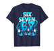67 Six Seven 6-7 Funny Brainrot Meme Teens Gen Alpha Kids T-Shirt
